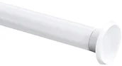 Akcesoria łazienkowe - GELCO gelco jb1352002 teleskopowy drążek prysznicowy z przyssawką aluminiowa biała 79 x 4,7 x 4,5 cm JB1352002 - miniaturka - grafika 1