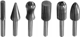 YATO FREZY TRZPIENIOWE DO METALU HSS UCHWYT 6MM NA SZLIFIERKĘ PROSTĄ YT-61711 ZYSKAJ RABAT 30 ZŁ YT-61711 - Frezy - miniaturka - grafika 5