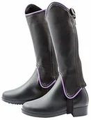 Akcesoria jeździeckie - Pfiff Minichaps Eske czarno-liliowy 6 lat - miniaturka - grafika 1