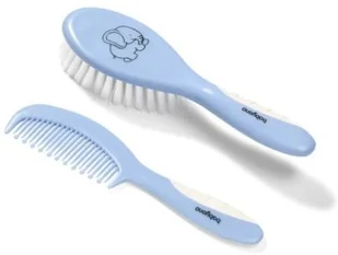 BABYONO Babyono szczoteczka i grzebień do włosów dla dzieci i niemowląt miękkie włosie 570/04 - Gryzaki dla dzieci - miniaturka - grafika 3