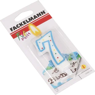 Fackelmann Świeczka urodzinowa cyfra 7 siedem 52583 52583 - Dekoracje domu Fackelmann Świeczka urodzinowa cyfra 7 siedem 52583 52583 - Dekoracje domu - miniaturka - grafika 3