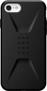 UAG Civilian obudowa ochronna do iPhone SE1/2/3G iPhone 7/8 czarna IEOUGCSE22BK - Etui i futerały do telefonów - miniaturka - grafika 2