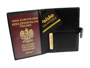 Wilmar (PL) Etui Na Paszport (PL) Skóra Włoska Zapinka Nap Duże Dwie Części RIFID - Etui na dokumenty i karty - miniaturka - grafika 4