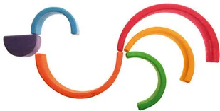 Grimm's Grimm's, kolorowa tęcza, 6 elementów - Łamigłówki - miniaturka - grafika 7