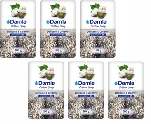 Zestaw Mydło nawilżające toaletowe wyciąg bawełny - Mydła - miniaturka - grafika 2