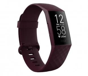 Fitbit Charge 4 Bordowy - Smartband - miniaturka - grafika 2