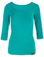 Koszulki sportowe męskie - WINSHAPE Winshape damska koszulka fitness joga pilates z rękawami 3/4 WS4 zielony Ocean-green M WS4-OCEAN-GREEN-M - miniaturka - grafika 1