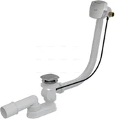 Syfony - Alca PLAST Alcaplast Syfon wannowy automatyczny z napełnianiem przelewem do wanien grubościennych długośc 120 cm) A565KM3 120 ! - miniaturka - grafika 1