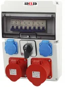 Bezpieczniki elektryczne - Rozdzielnica Skrzynka Zabezpieczona Z Wyłącznikiem - miniaturka - grafika 1