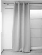 Zasłony - Soleil d'ocre Zasłona z oczkami occultant 140x240 cm srebrno-szary SOL3418170310855 - miniaturka - grafika 1