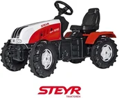Jeździki dla dzieci - Rolly Toys Traktor Farmtrack Steyr Ctv 170 - miniaturka - grafika 1