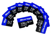 Czytniki kart pamięci - iStorage 10 sztuk kart iStorage microSD 128 GB | Szyfrowanie danych zapisanych na kartach iStorage za pomocą pamięci SDAshur SD USB | Kompatybilny tylko z dyskami SD datAshur IS-MSD-10-128 - miniaturka - grafika 1