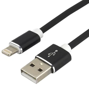 everActive Kabel przewód silikonowy USB Lightning iPhone everActive CBS-1.5IB 150cm z obsługą szybkiego ładowania do 2,4A czarny CBS-1.5IB - Kable USB - miniaturka - grafika 2