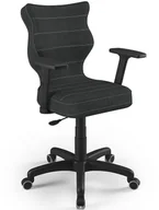 Fotele i krzesła biurowe - Entelo Krzesło biurowe UNI z regulowanymi podłokietnikami - miniaturka - grafika 1