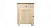 Szafki nocne - Meble Magnat Szafka sosnowa MEGA - miniaturka - grafika 1