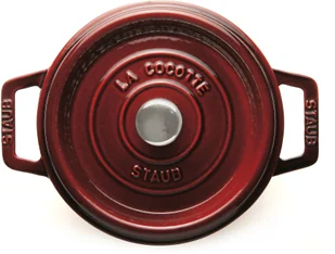 Staub Garnek żeliwny okrągły La Cocotte 1,7 L grenadynowy 40509-819-0 - Garnki - miniaturka - grafika 2