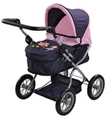 Wózki dla lalek - KNORRTOYS.COM Knorrtoys 63494 Wózek  lalka First  Princess Blue - miniaturka - grafika 1