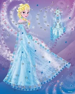 Stnux Obrazek do dekorowania Elsa Kraina Lodu JISNXZ0DED65099 - Zabawki kreatywne - miniaturka - grafika 2