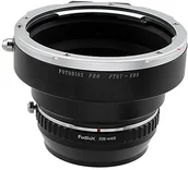 Tulejki, adaptery, redukcje do aparatów - Fotodiox Pro Lens Mount Adapters, Pentax 6 X 7 (P67) Mount Lenses to to MFT (Micro-4/3, M4/3) Mount Mirrorless camera (AS wyszukiwania OM-D E-M10, LUMIX GH4, and Black Magic Pocket Cinema Camera) PK67-EOS-MFT - miniaturka - grafika 1
