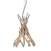Lampy sufitowe - Ideal Lux Lampa Wisząca Driftwood Sp1 129600 Średnica 35,0 Wys. 65,0 - 130,0 - miniaturka - grafika 1