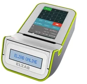 Kasy fiskalne - Elzab K10 ONLINE BT/WiFi biało-zielona - miniaturka - grafika 1
