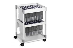 Durable Wózek na teczki zawieszane System 80 Multi Duo szary 3791-10 - Inne meble biurowe - miniaturka - grafika 3