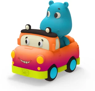 Land Of B Miękkie autko sensoryczne - Pick-Up z Hipciem - Sunny & Muddy Miles - Land Of B LB1702Z - Zabawki sensoryczne - miniaturka - grafika 2