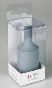 Oprawka E27 Silikonowa szara DPM - Oprawy, klosze i abażury - miniaturka - grafika 2