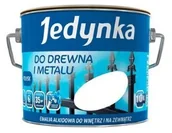 Farby zewnętrzne - Jedynka Farba Do Drewna I Metalu- biała,10 l - miniaturka - grafika 1
