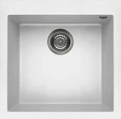 Zlewozmywaki - Elleci Zlewozmywak QUADRA 102 bianco G68 GRANITEK LGQ10268 - miniaturka - grafika 1