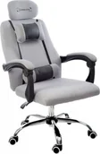 Fotele gamingowe - GIOSEDIO GPX011 szary - miniaturka - grafika 1