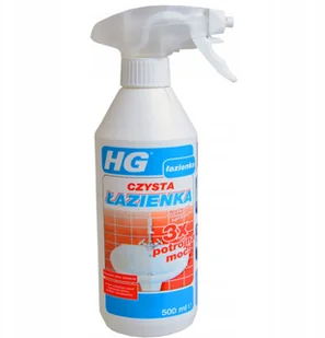 HG Czysta Łazienka - Pianka W Sprayu Potrójna Moc - Środki do kuchni i łazienki - miniaturka - grafika 3