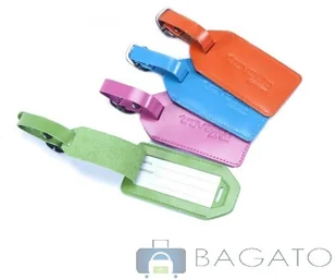 Travelite Identyfikator zawieszka do walizki 11 SKÓRA 011 niebieski - Torby podróżne - miniaturka - grafika 3