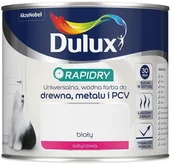 Emalie - Dulux Emalia akrylowa Rapidry biała satynowa 0 4 l - miniaturka - grafika 1