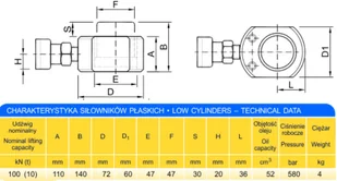 627 DOSTAWA GRATIS! 62753998 Siłownik płaski wysokość podnoszenia min/max 110-140mm udźwig 10T) 53998-uniw - Akcesoria do hydrauliki siłowej 627 DOSTAWA GRATIS! 62753998 Siłownik płaski wysokość podnoszenia min/max 110-140mm udźwig 10T) 53998-uniw - Akcesoria do hydrauliki siłowej - miniaturka - grafika 2