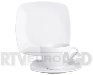 MARIAPAULA MODERNA KWADRATOWA BIAŁA ZESTAW DO KAWY 6/18 - Serwisy do kawy i herbaty - miniaturka - grafika 2