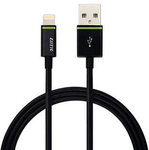 Leitz 62130095 Kabel Leitz Complete ze złącza Lightning na USB 2 m Czarny 62130095 - Kable komputerowe i do monitorów - miniaturka - grafika 2