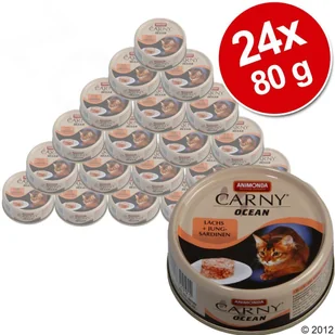 Animonda Carny Korzystny zestaw Carny Ocean, 24 x 80 g - 4 smaki, Mieszany pakiet - Mokra karma dla kotów - miniaturka - grafika 2