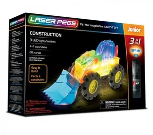 Laser Pegs 3 in 1 Construction - Klocki - miniaturka - grafika 3