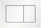 Przyciski spłukujące - TECE Now Przycisk spłukujący WC biały mat 9240417 - miniaturka - grafika 1