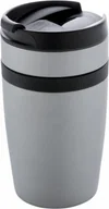 Kubki termiczne - Loooqs Loooqs kolba termosowa Sierra 280 ml stal nierdzewna srebrno-czarna twm_476138 - miniaturka - grafika 1