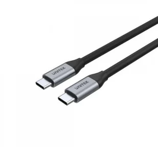 Unitek Kabel USB-C C14082ABK 4K 60Hz, 20V/5A, 10Gbps, 1m, M/M C14082ABK - Kable USB - miniaturka - grafika 2