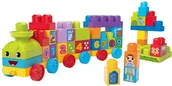 Klocki - Fisher Price Fisher Price DBL08 Mega Bloks Edukacyjny Pociąg z cyferkami Klocki 50 elem. DBL08 - miniaturka - grafika 1