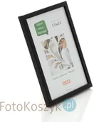 Ramki na zdjęcia - Icar Ramka drewniana Pinia czarna (na zdjęcie 15x21 cm) - miniaturka - grafika 1