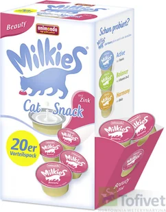 Animonda Kot Milkies Beauty 20x15g - Suplementy i witaminy dla kotów - miniaturka - grafika 4