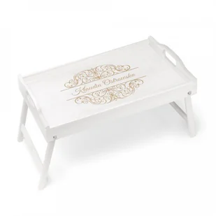 Murrano Personalizowany Stolik Śniadaniowy DLA PARY STL-NAT-007 - Ławy i stoliki kawowe - miniaturka - grafika 4