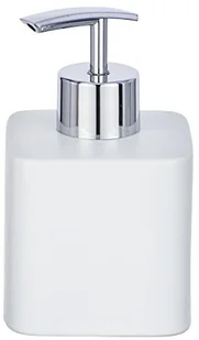 Wenko Klasyczny dozownik na mydło w płynie Hexa White o pojemności 290 ml wykonany z ceramiki do wielokrotnego napełniania marka B07CFYYKL9 - Mydelniczki i dozowniki mydła - miniaturka - grafika 2