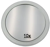 Lusterka do makijażu - CM Okrągłe lusterko kosmetyczne Kosmetex o śr. 15 z różnym powiększeniem i przyssawkami, 15cm 41030 - miniaturka - grafika 1