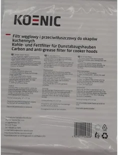 KOENIC Filtr KHF-0002 - Akcesoria i części AGD - miniaturka - grafika 2