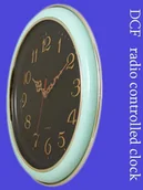 Zegary - Atrix Duży zegar 2D sterowany radiowo DCF TS107RC - miniaturka - grafika 1